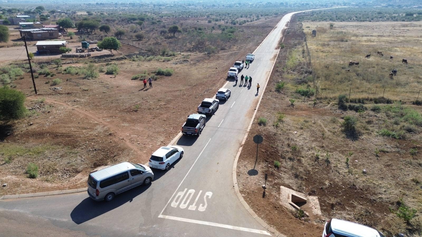 Magakala road and bridge project 100% complete