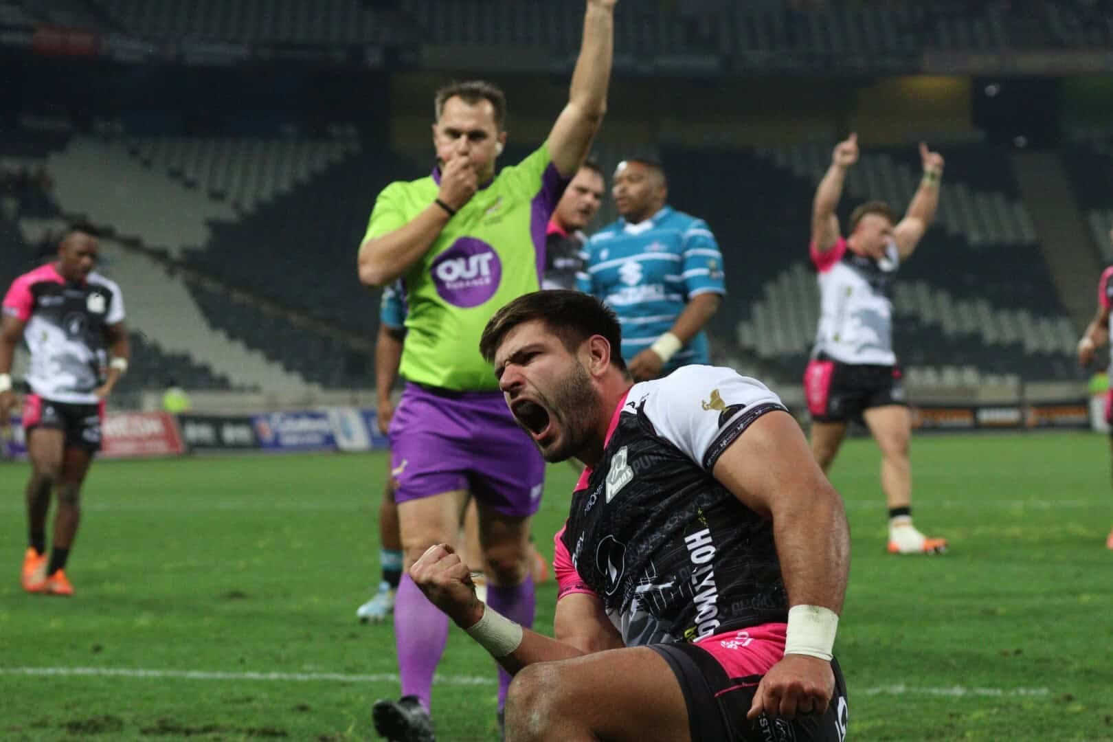 IN PHOTOS: Airlink Pumas kick off 2025 Carling Currie Cup with bonus point win