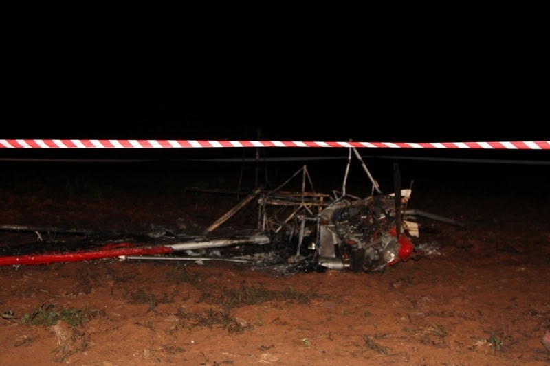 WARNING: SHOCKING CONTENT – Images & video of the aircraft crash wreckage that claimed 2 lives