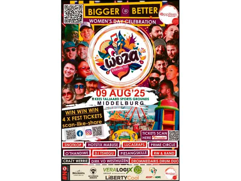 Video: Woza Afrikaans Fest set to light up Middelburg on Women's Day