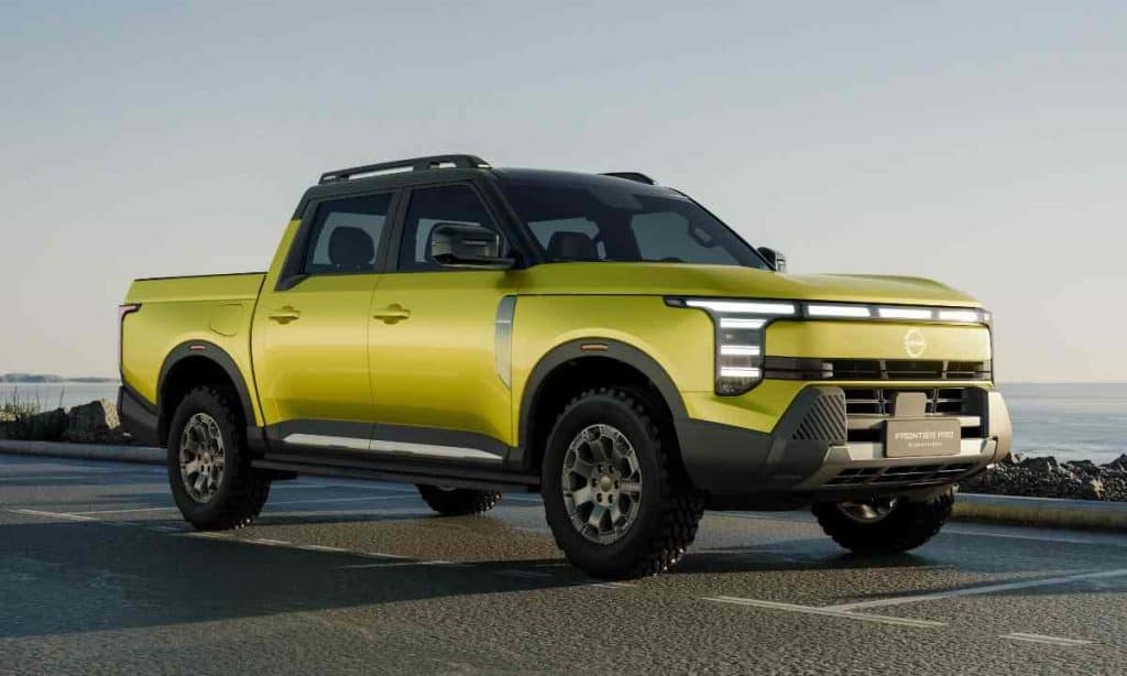 Nissan debuts Frontier Pro plug-in hybrid
