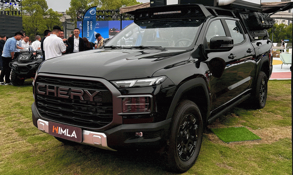 Chery confirms Hilux rivaling Himla bakkie for SA