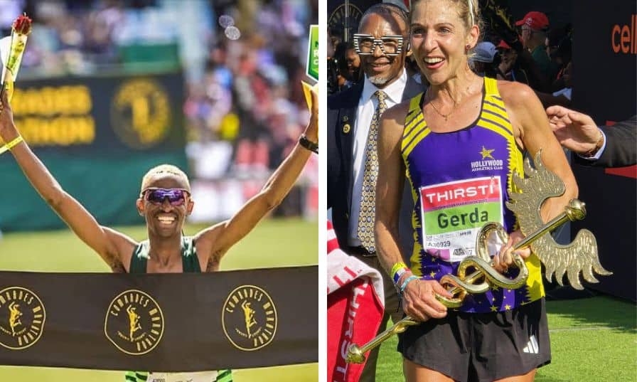 Watch: Comrades glory as Dijana makes it 3, Steyn 4