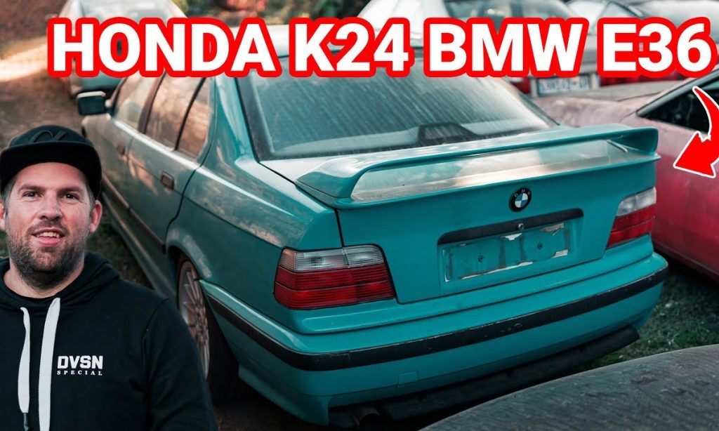 Watch: Stefan Kotzé begins K24 E36 transplant series, building a street-legal track toy