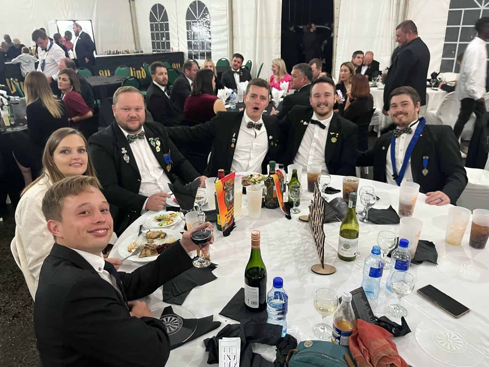 Round Tablers express gratitude for Parys' hospitality