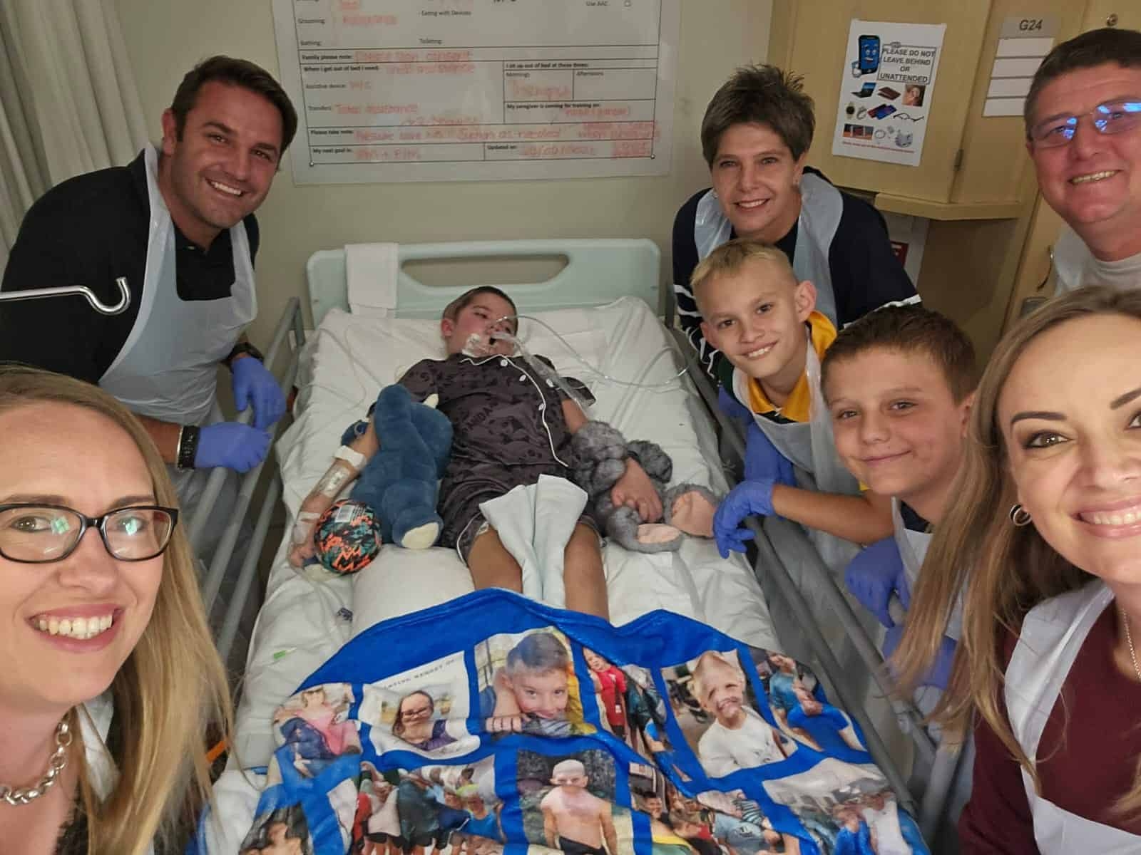 Family appeals for help to raise funds for son's 24-hour palliative care
