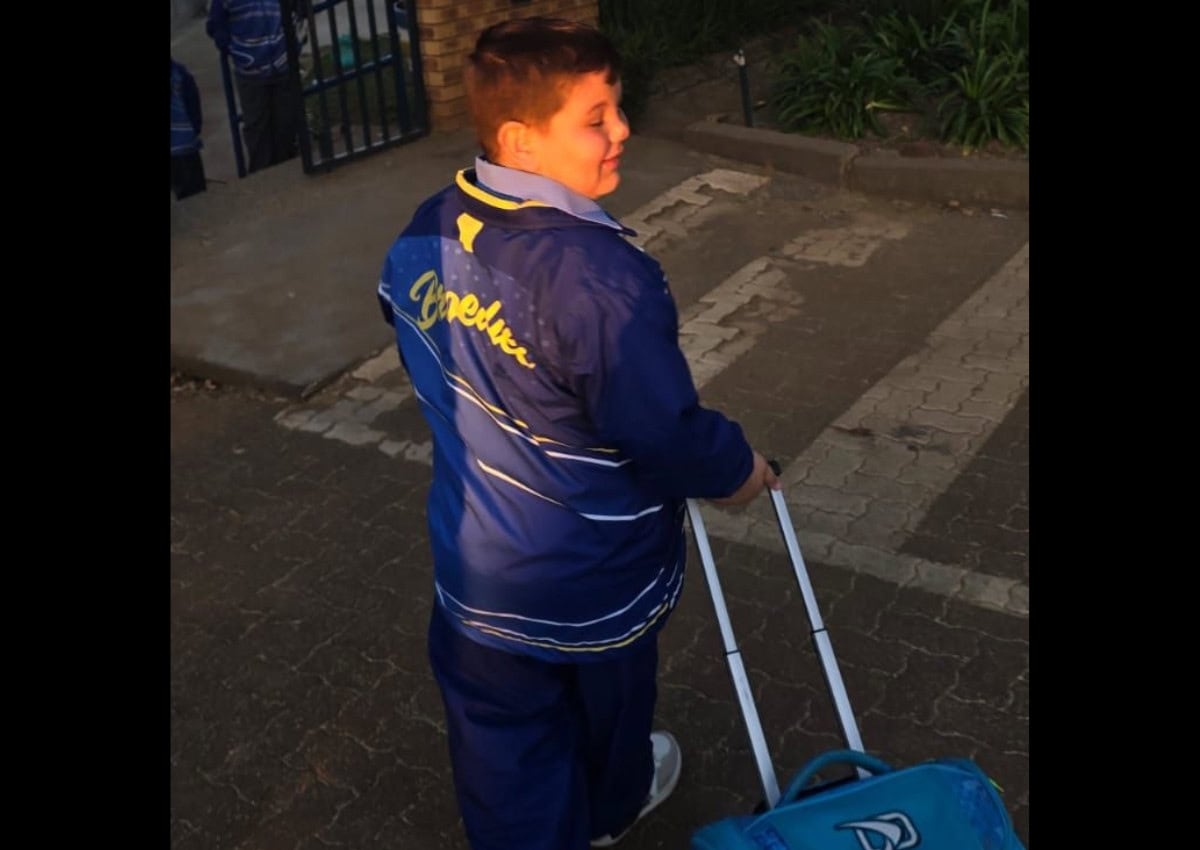 Seven-year-old boy back at school after crocodile attack