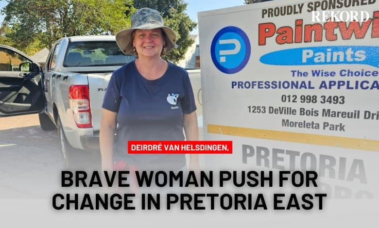 Brave woman's push for change in east through community forum