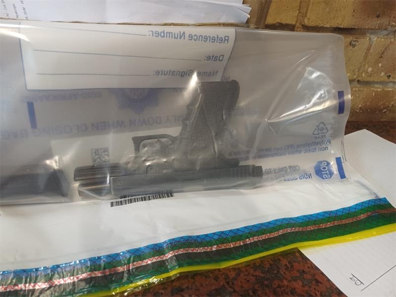 Suspect busted carrying illegal gun, ammo