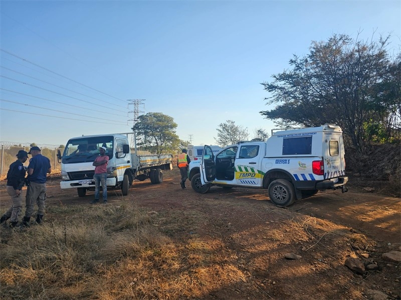 Illegal dumpers caught near Plastic View after tip-off