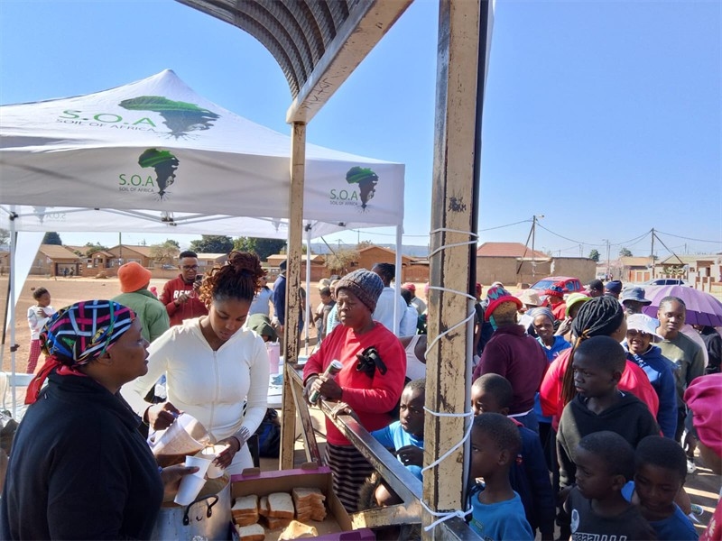 Local organisation blesses residents with massive outreach