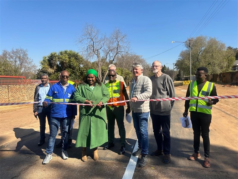 Centurion's Amkor Road reopens after a sinkhole closure lasting over three years