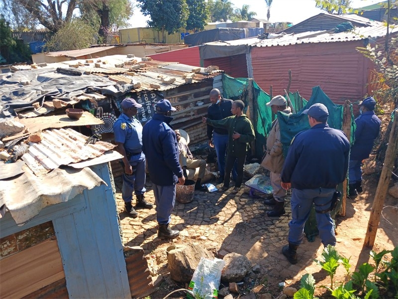 Cullinan and Ekangala crime blitz leads to mass arrests, fines