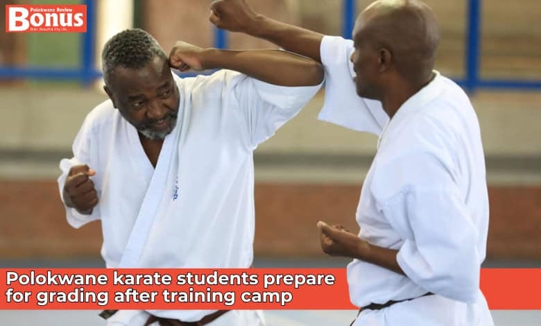 Polokwane karate students prepare for grading after training camp