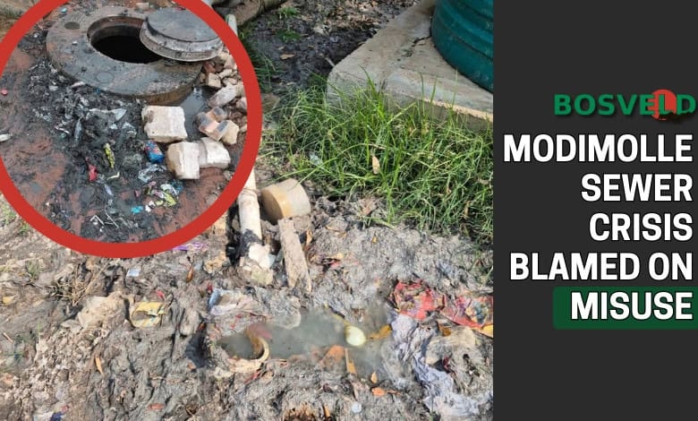 Modimolle sewer crisis blamed on misuse