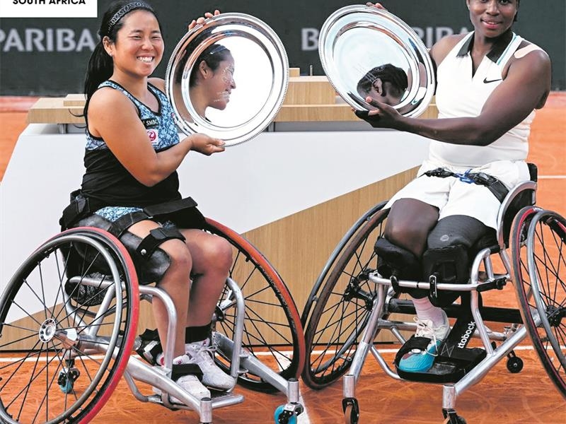 Kgothatso Montjane inspires with Roland Garros doubles win
