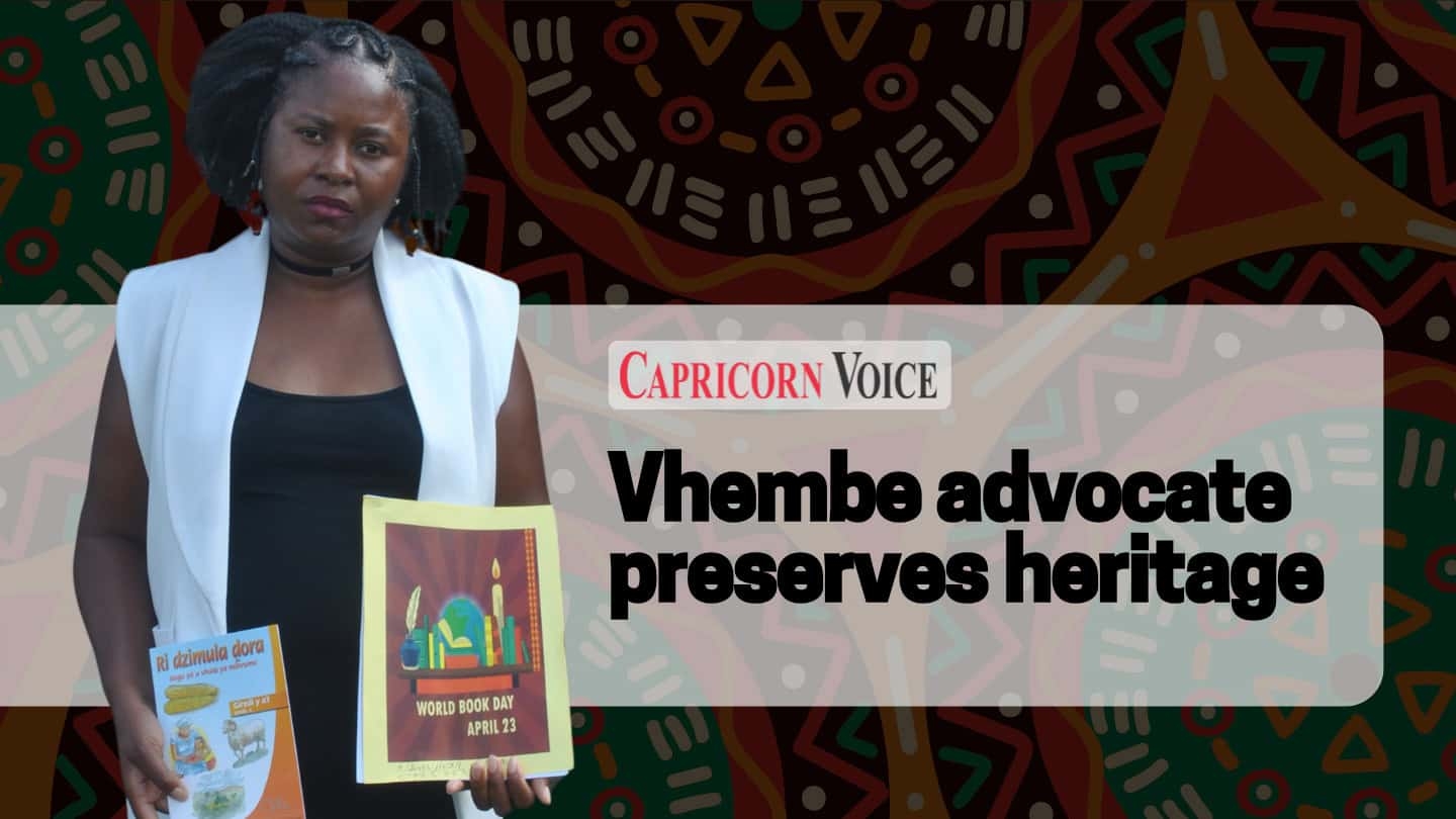 Vhembe advocate preserves heritage through creativity
