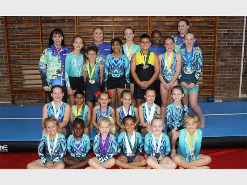 Secunda gymnasts bring home medals from Benoni