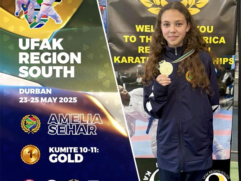 Girl from Standerton excels at international karate championship