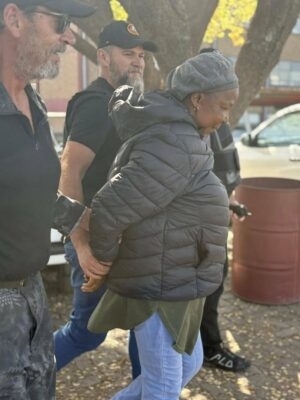 Principal and teachers ‘arrested' in front of students