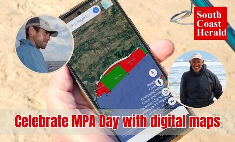 Free digital maps for ocean lovers