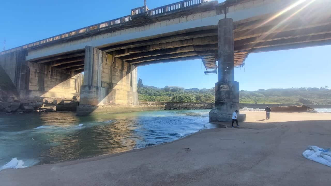 Contractor paid: Work to resume soon on Mzimkhulu River bridge in Port Shepstone