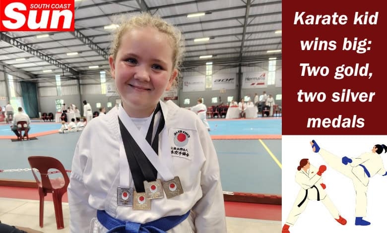 Karate gold medallist earns provincial colours