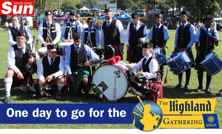 One day to go for the Highland Gathering