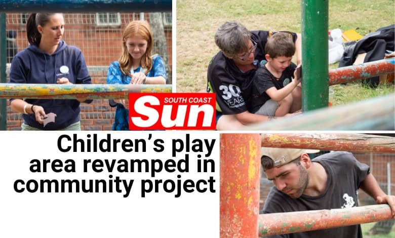 Play area transformed after collective community effort [Pics]