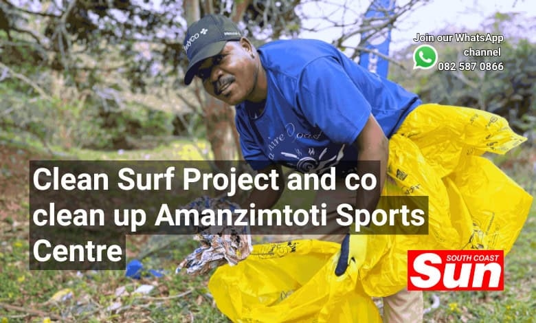 Sprucing up the environment around Amanzimtoti Sports Centre