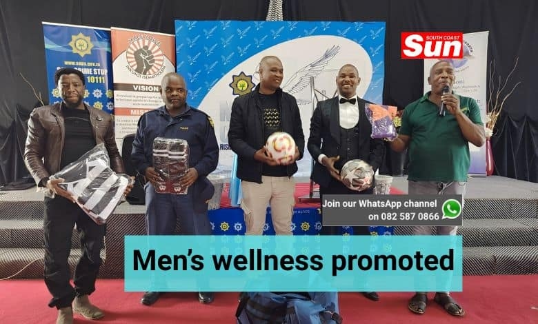 Police and CPF promote men's wellness in Folweni
