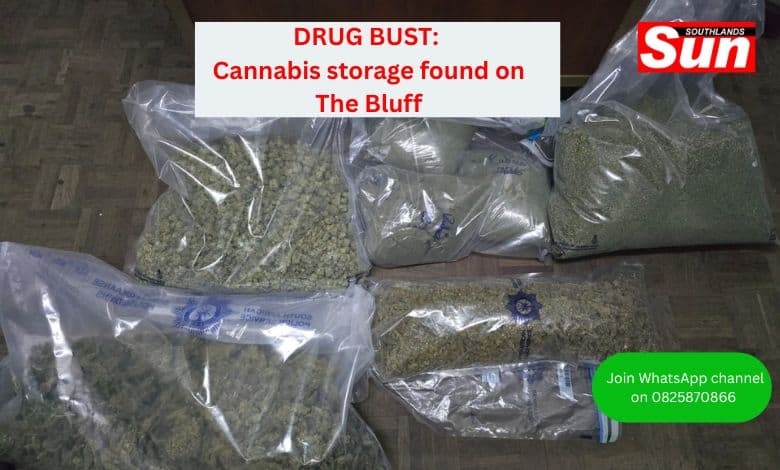 Major police operation targets cannabis storage on The Bluff