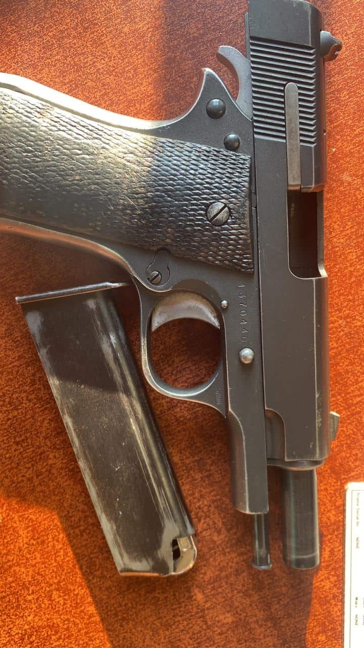 Man arrested for discharging a firearm in a municipal area