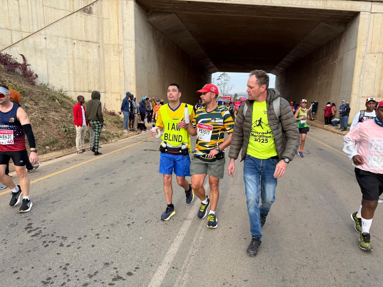 ‘I had the greatest time' eMalahleni's blind runner shares his Comrades journey