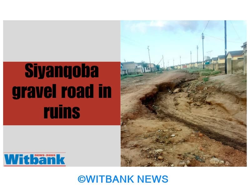 Siyanqoba residents cry out for gravel road repairs