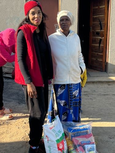 Giving with a kind heart