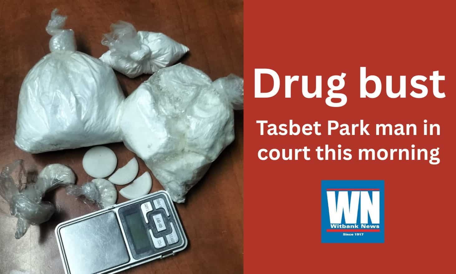 R150 000 drugs found in Tasbet Park in eMalahleni – Nigerian foreigner in court this morning