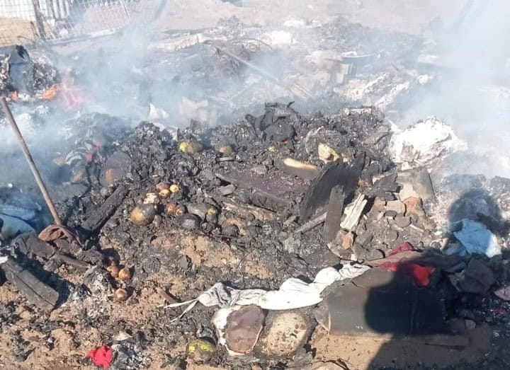 Hlalanikahle family loses everything in a shack fire