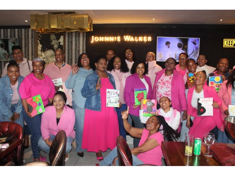 eMalahleni women Sip and Paint for Women's Day