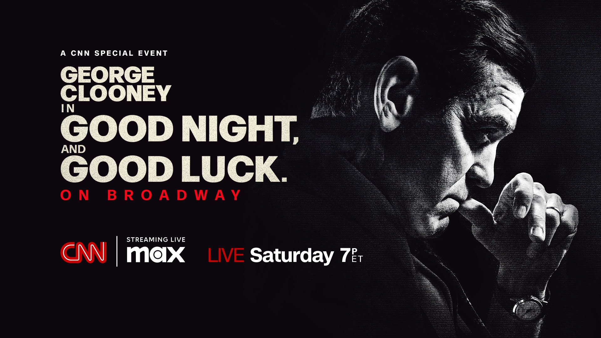 How To Watch CNN's Special Presentation of George Clooney's 'Good Night, and Good Luck' on Saturday, June 7 at 7pm ET