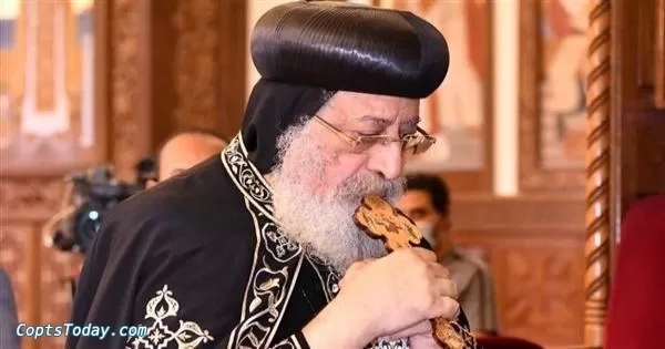 مواعيد اجتماع الأربعاء الأسبوعي للبابا تواضروس الثاني