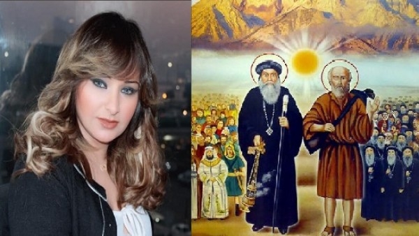 دينا أنور تروي تجربتها مع القديس سمعان الخراز ومعجزة الزلزال ونقل جبل المقطم : زلزال نقل جبل همومي .. قريباً ألبي دعوتك يا أبونا "سمعان" و اجي لك