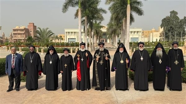 البابا تواضروس يترأس القداس من كنيسة العذراء بمناسبة يوبيلها الذهبي