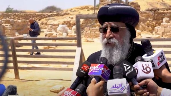 بالفيديو …كلمة قداسة الباباتواضروس في أبو مينا… صون التاريخ وإحياء التراث