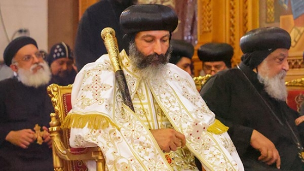 كلمة نيافة الأنبا مينا أسقف برج العرب والعامرية في احتفالية تجليسه