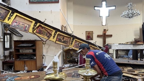 فصيل يدعى "سرايا أنصار السنة" يتبنى تفجير كنيسة مار إلياس بدمشق