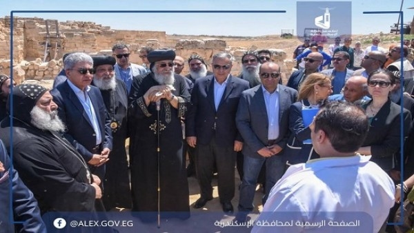 القمص تداوس أفامينا: جهود كبيرة استمرت لسنوات حتى تم رفع موقع أبومينا لأثري من قائمة التراث المعرض للخطر