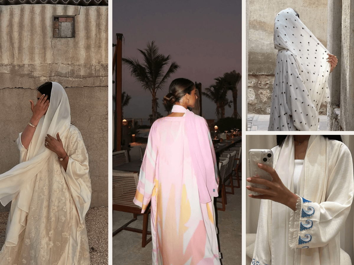 These Summer abayas are total vibes