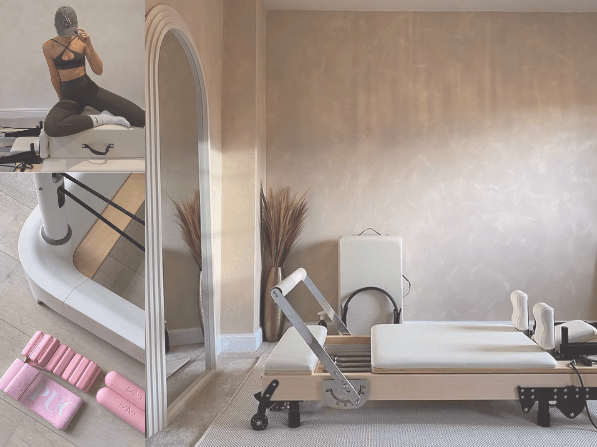Reformer Pilates from home? Totally doable, and here's how