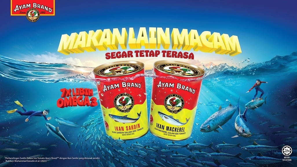 Makan Lain Macam, Segar Tetap Terasa: Classic Cans, Bold New Bites with Ayam Brand™ Sardines & Mackerel